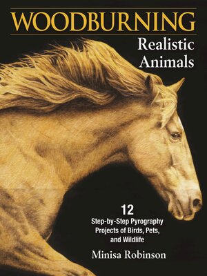 cover image of Woodburning Realistic Animals